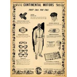  1959 Ad Continental Motors Automotive Driving Fashion 