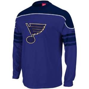  Reebok St. Louis Blues Shootout Long Sleeve T Shirt 