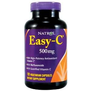  Natrol Immune Health Easy C 500 mg with Bioflavonoids 120 