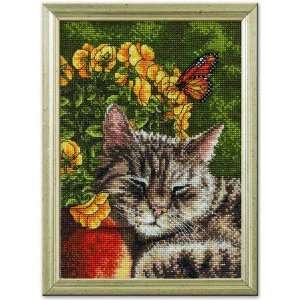  Afternoon Nap   Heirloom Collection Cross Stitch Kit Arts 