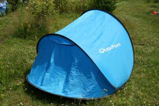 Quechua 2 Seconds 0 XL Blau Strandmuschel UV Schutz  