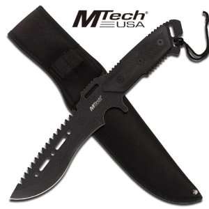  M Tech Tactical Combat Fighting Knife   Black