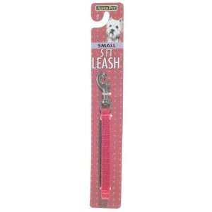  Aspen Pets Dog Leash Size 5/8 x 60, Color Red Pet 