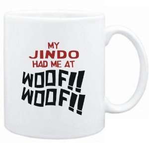  Mug White MY Jindo HAD ME AT WOOF Dogs