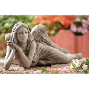  20 Daydreaming Angel Outdoor Garden Statue Yard Art 