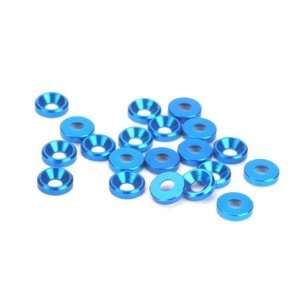  Concave Washer, 3mm, Blue (20) Toys & Games