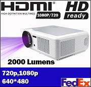 HD 1080i Video Projector HDMI for Home Theater DVD Wii PS3 XBOX360 TV 