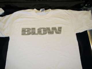 BLOW Movie Promo T Shirt Large Shirt Johnny Depp  