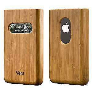  Vers Infocase Handcrafted Wood Case for iPhone 3G and 3GS 