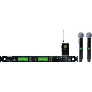  Shure UR124D+/BETA58A Wireless Microphone System 