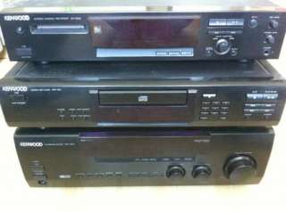 Kenwood DM 3090, KRF V5010, DPF 1010  5.1 Receiver, CD, Mini Disk in 