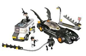 Lego SYSTEM Batmobil Two Face auf der Flucht 7781  