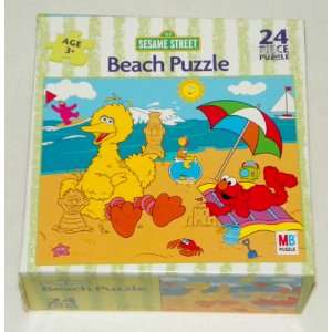  SESAME STREET   Beach Puzzle (24 Piece) Toys & Games