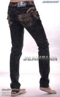   Designer Jeans Pants Low Rise Slim CowMan W28 30 32 34 36 L32 8002