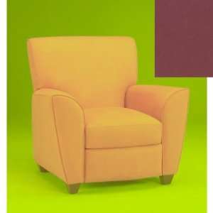  Coco High Leg Reclining Chair (Klausuede Merlot) (40H x 