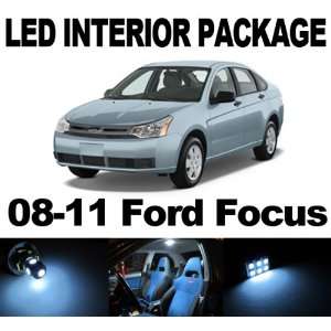 Ford Focus 2008 2011 WHITE 5 x SMD LED Interior Bulb Package Combo 