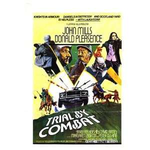  Trial By Combat Original Movie Poster, 27 x 40 (1976 