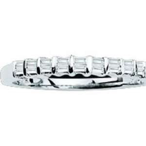  15CT Baguette Diamond 14KT Gold Band Jewelry