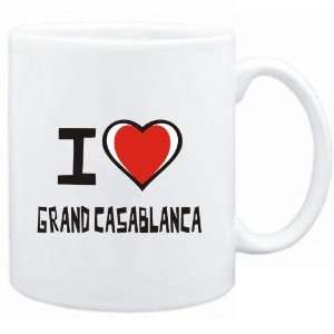    Mug White I love Grand Casablanca  Cities