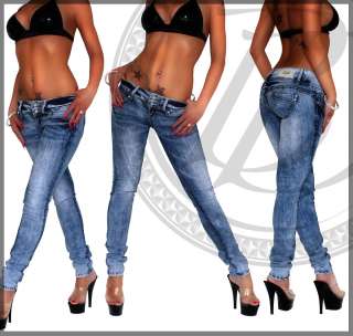 j24) Damen Hüft Jeans Breite Gürtel  34 XS   42 XL  