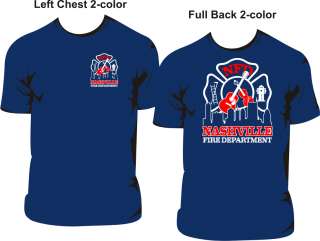 Nashville Fire Department Duty T Shirt  