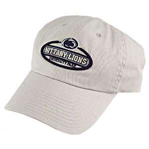 Penn State Nittany Lions Khaki Vintage Oval Hat  Sports 