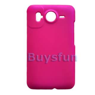Hot Pink Hard Back COVER CASE SKIN For HTC inspire 4G  