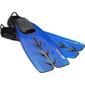   Split Scuba Diving Open Heel Adjustable Fins Dive
