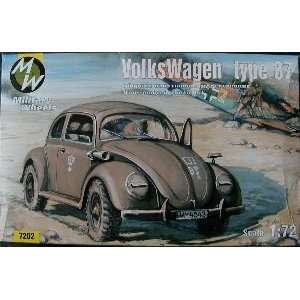 Military Wheels 1/72 VW Type 87 Armored Beetle Military 
