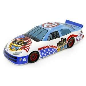  Garfield and Richard Petty #43 Porcelain Dodge Fantasy Race Car 