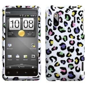 Colorful Leopard Phone Protector Faceplate Cover For HTC ADR6285(Hero 
