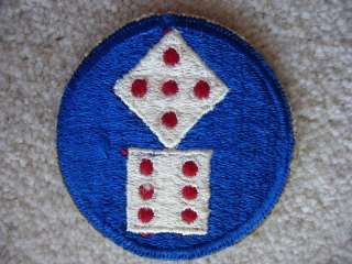 WW2 US Army XI (11) Corps cloth patch  