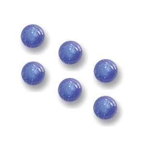  Replacement Blue Glitter UV Balls for Barbells   16g (1 