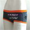 Grey Cartoon Mickey Women’s Girls Underwear brief short  