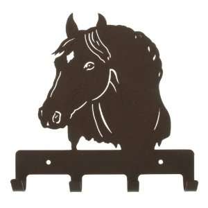  Horse Bust Metal Key Rack