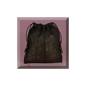  10ea   10 X 12 Black Jute Bags