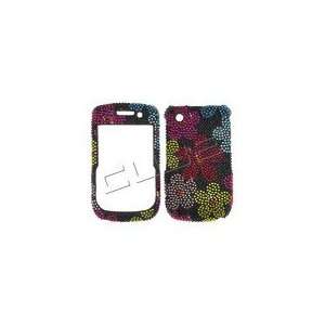 Black Berry Curve 8520 8530 Cover Faceplate Face Plate Housing Snap on 