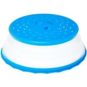   COLLAPSIBLE MICROWAVE PLATE COVER SPLATTER SHIELD