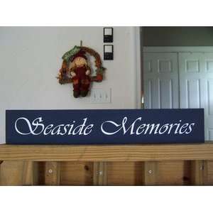  Seaside Memories wood sign by CreateYourWoodSign