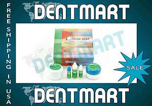 Prime Dent Chemical Cure Composite Kit 15gm/15gm Dental  