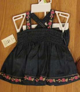 Guess Jeans Girls 2 Piece Outfit 3 6 months $34.50 NWT  