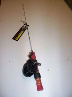 CLOSE OUT 26 ULTRA LIGHT ICE FISHING ROD W/ BAIT CAST REEL WOW 