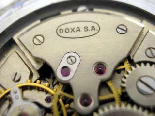 Men’s DOXA CAL.11 ½   98 WEHRMACHT OFFICERS WWII VINTAGE 1939 1945 