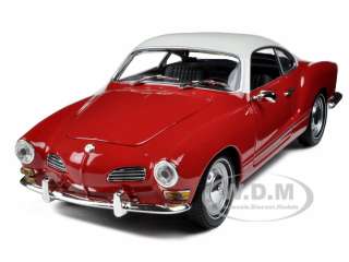 1970 VOLKSWAGEN KARMANN GHIA COUPE RED 1/24 BY MINICHAMPS 241245005 