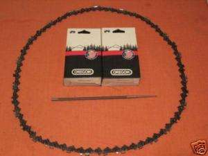 OREGON CHAINSAW CHAINS H78 # 20 78 LINKS W/ FREE FILE  