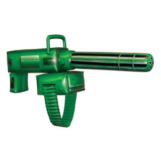 Green Lantern Inflatable Gatling Gun Super Hero Weapon  