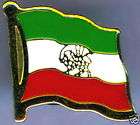 iranian empire 1964 1979 lion flag lapel hat pin new