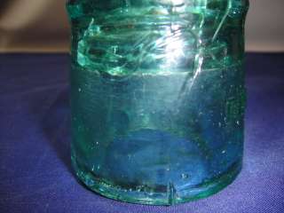 LIGHT GREEN BROOKFIELD GLASS INSULATOR X2  