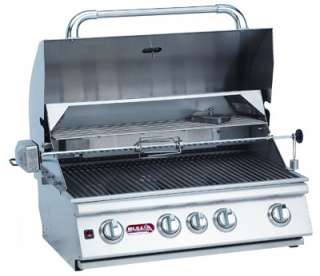 burner stainless steel built in gas barbecue grill