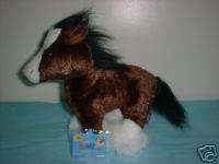 WEBKINZ  CLYDSDALE HORSE  Unused TAG RARE NEW $3.99 S/H  